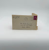 Holograph Note to M.B. Carver, Jr. — with Lee Jeffers Letter, Tor House Envelope, and Companion Correspondence (SIGNED)
